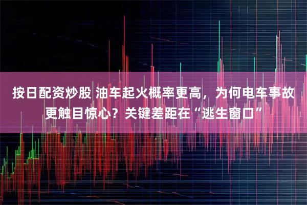 按日配资炒股 油车起火概率更高,为何电车事故更触目惊心?关键差距在“逃生窗口”
